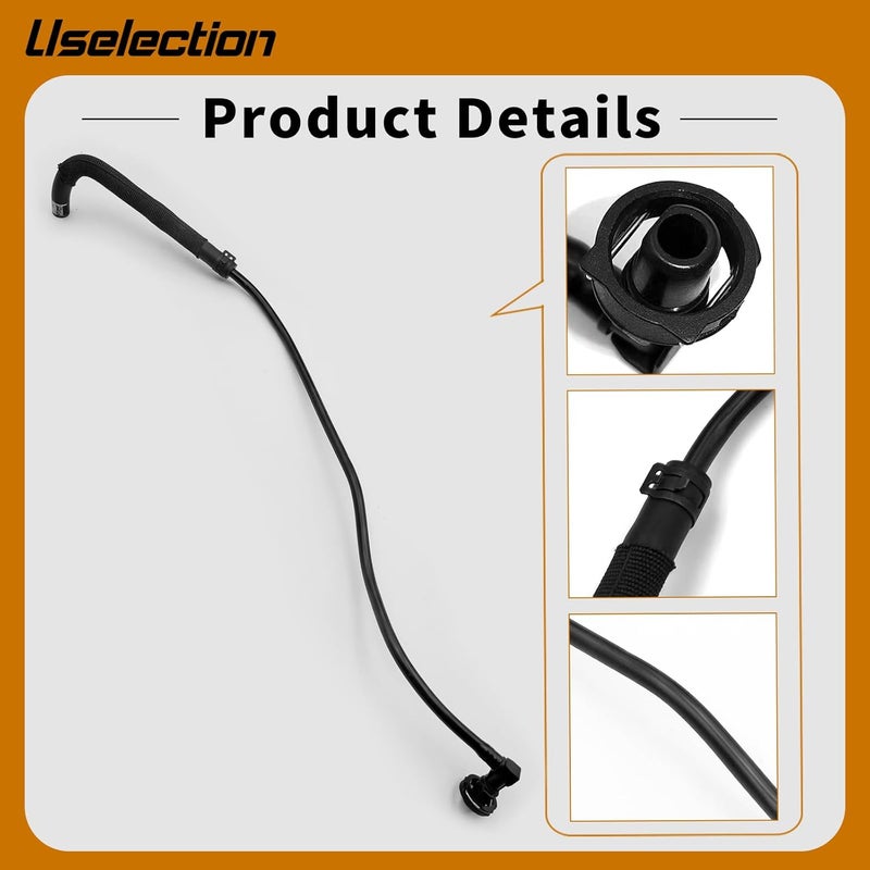 Uselection 8K0121081CA Engine Coolant Overflow Reservoir Tank Hose For Audi A4 S4 A5 8K0121081BT - Image 5